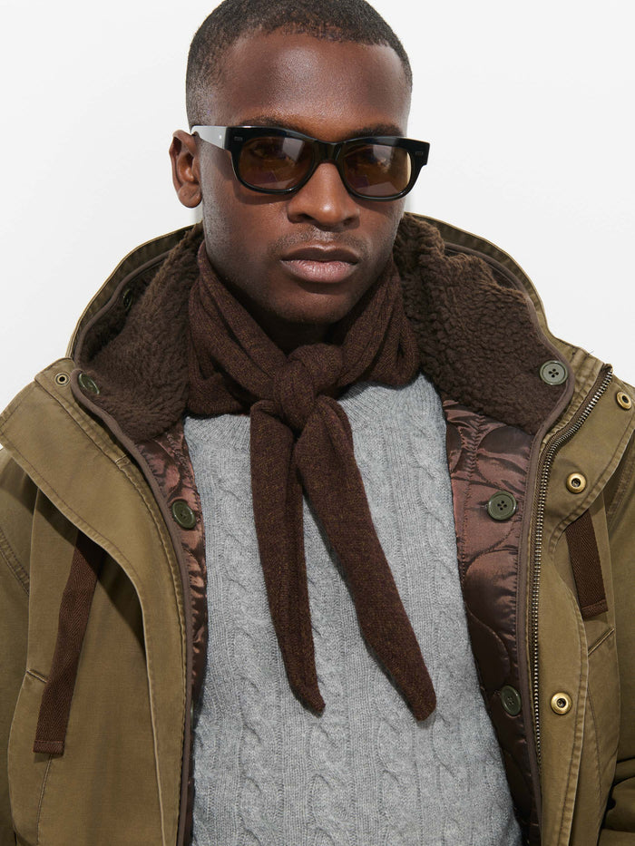 Flynn Handkerchief Scarf in Wool