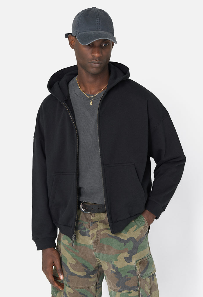 Frances Full-Zip / Black