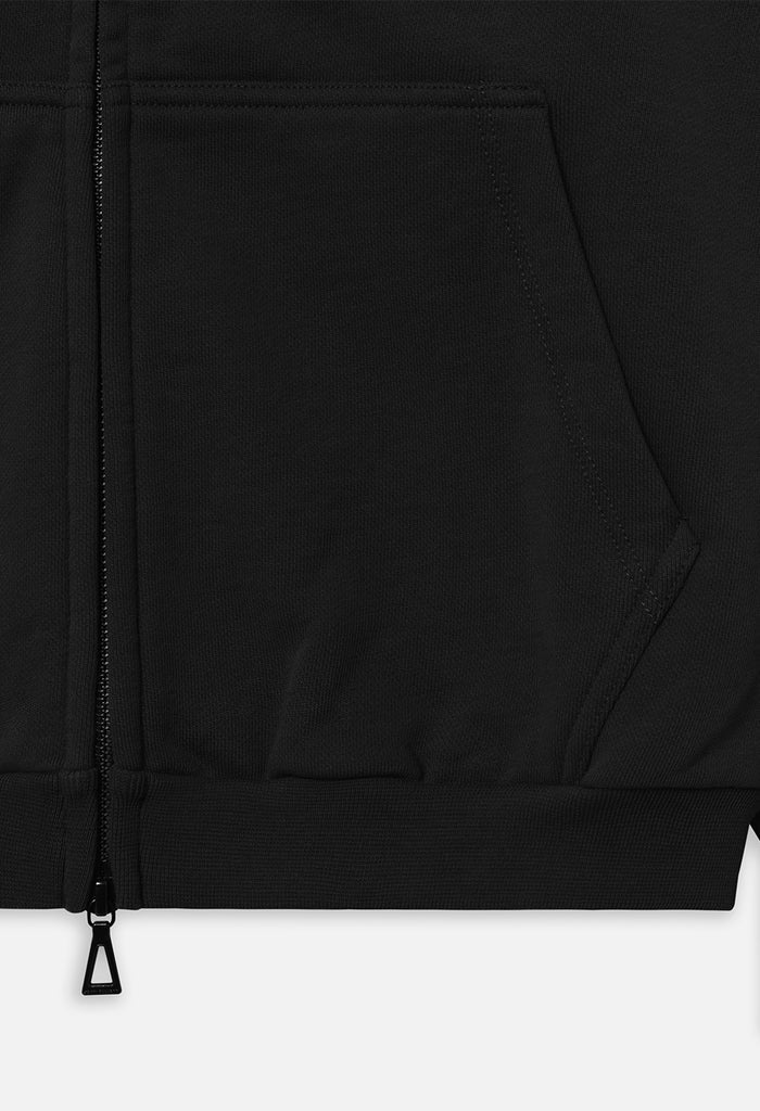 Frances Full-Zip / Black