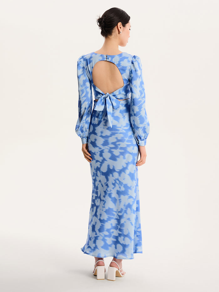 Francoise Dress in Supersonic Blue