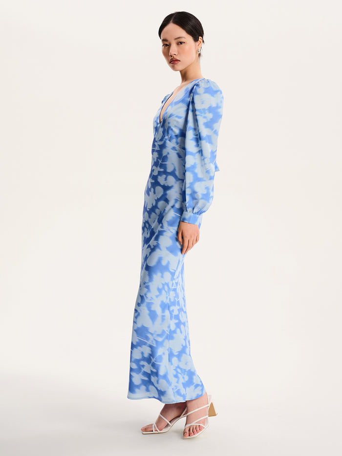 Francoise Dress in Supersonic Blue