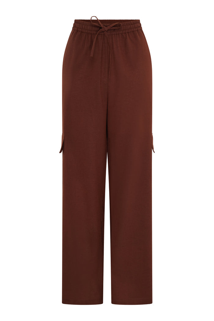 Frank Trouser in Chocolate