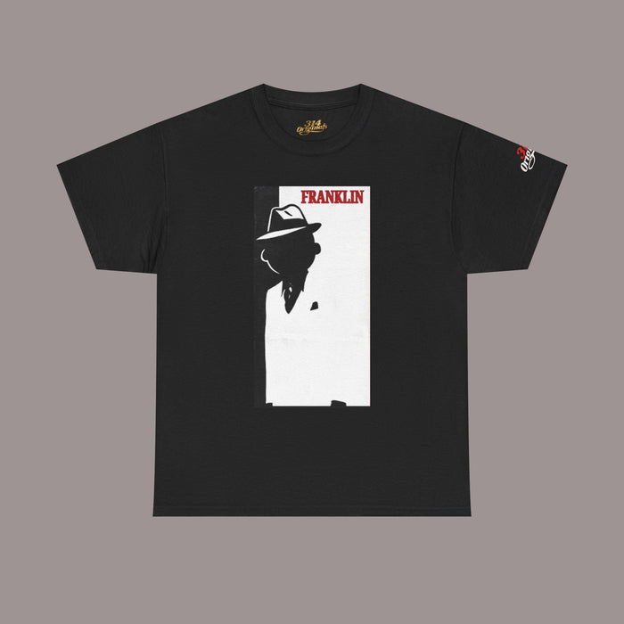 Franklin Noir Silhouette T-Shirt - 314 Originals