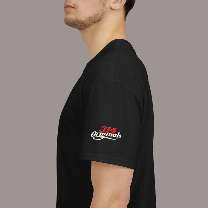 Franklin Noir Silhouette T-Shirt - 314 Originals