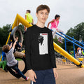 Franklin Silhouette Youth Long Sleeve Tee — '314 Originals' Back Graphic - 314 Originals