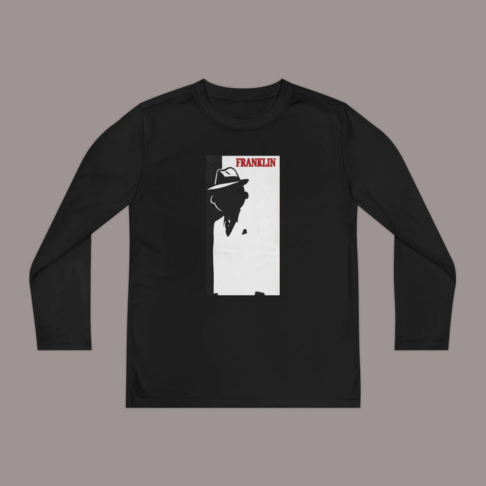 Franklin Silhouette Youth Long Sleeve Tee — '314 Originals' Back Graphic - 314 Originals