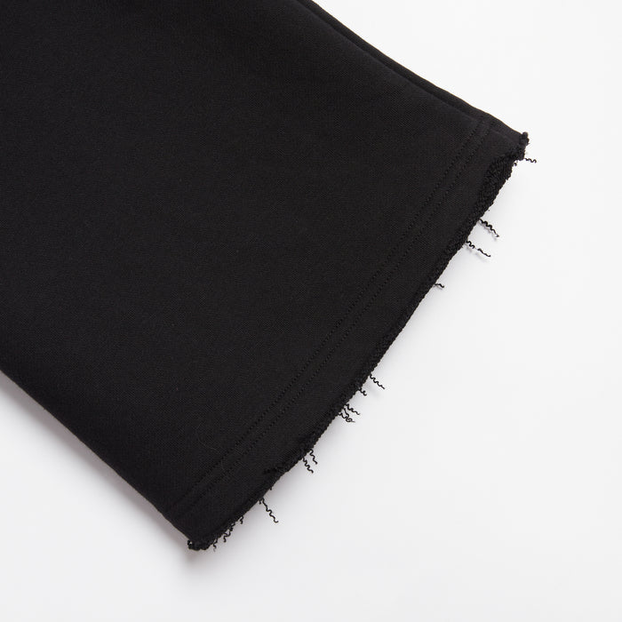 French Terry Flare Pant - Black