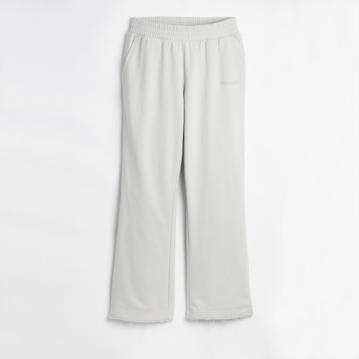 French Terry Flare Pant - Concrete Gray