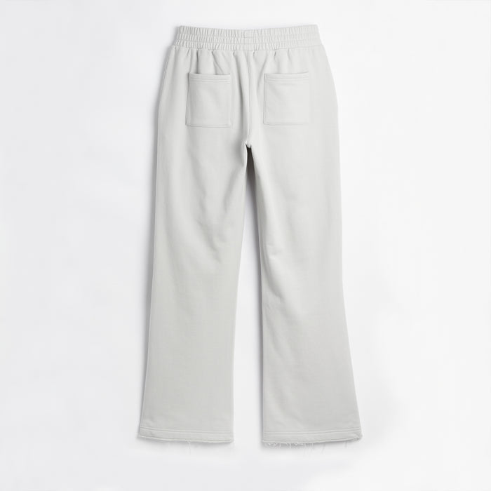 French Terry Flare Pant - Concrete Gray