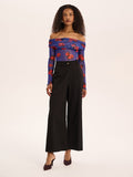 Freya Rose Print Top in Multi