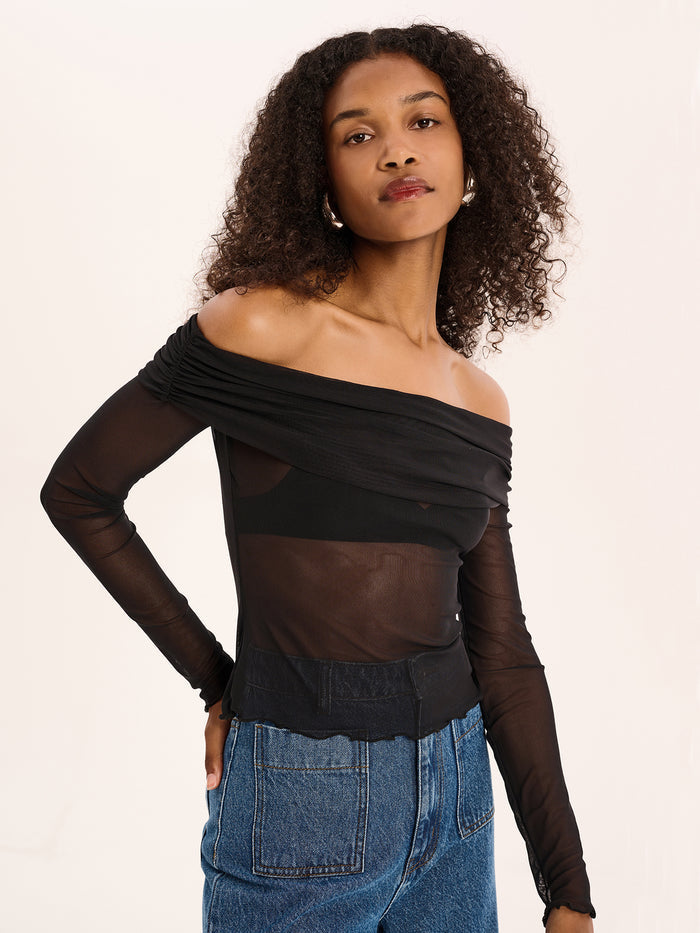 Freya Top in Black
