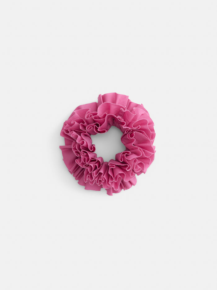 Frisee Scrunchie In Cotton Poplin