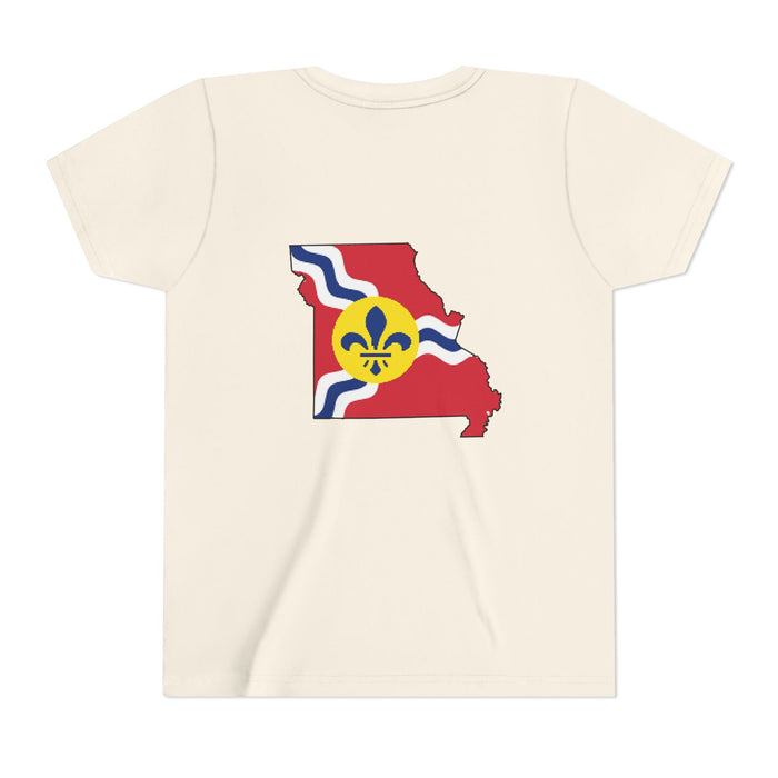 "From the Lou and I'm... Proud" St. Louis Flag Kids Shirt - 314 Originals