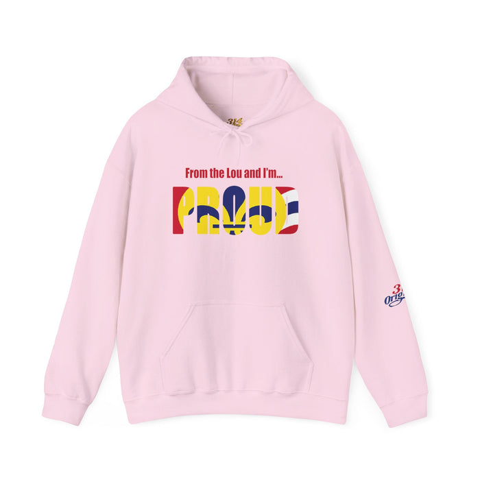 Proud Missouri Fleur-de-lis Hoodie — From the Lou St. Louis Pride Sweatshirt - 314 Originals