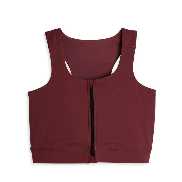 Full Zip Bra - Fig