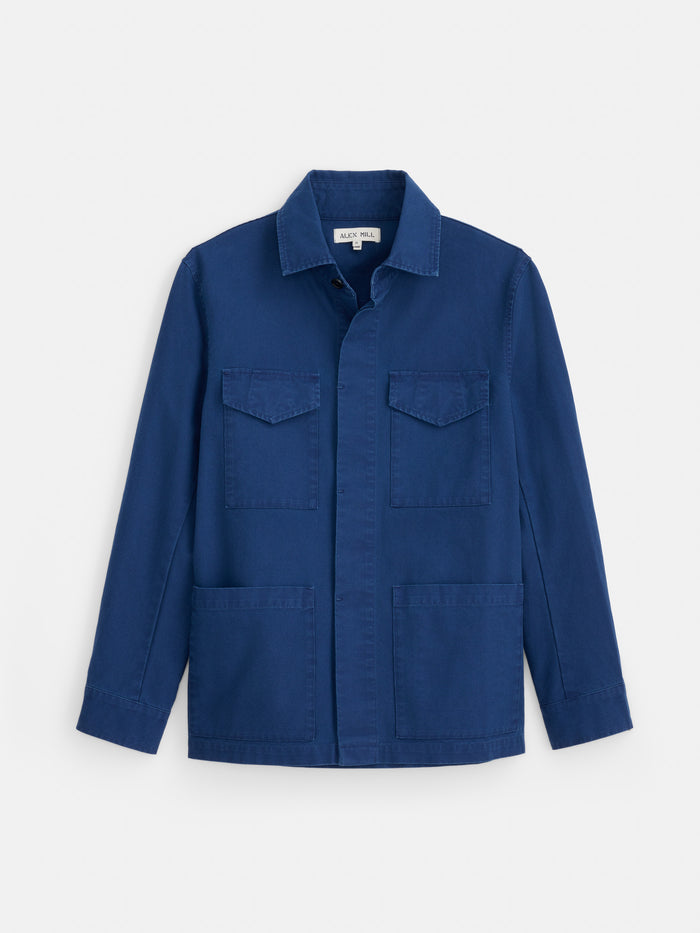 Garment Dyed Chore Jacket in Canvas