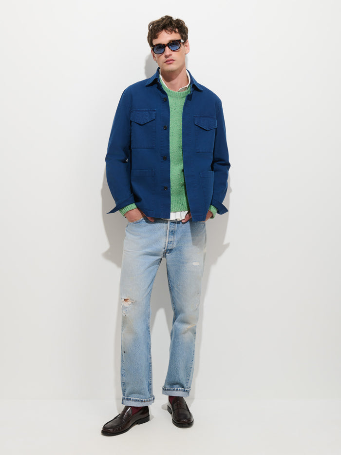 Garment Dyed Chore Jacket in Canvas