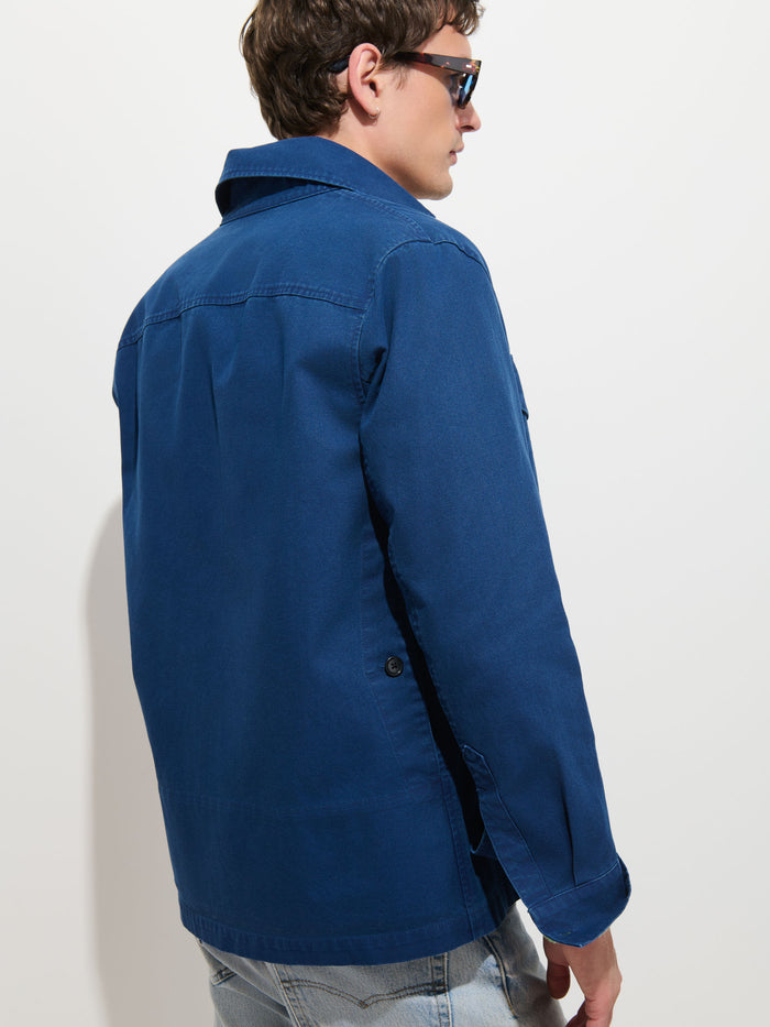 Garment Dyed Chore Jacket in Canvas