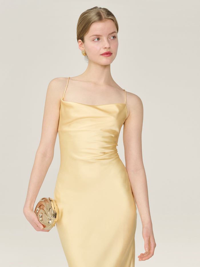 Ginny Dress in Double Cream