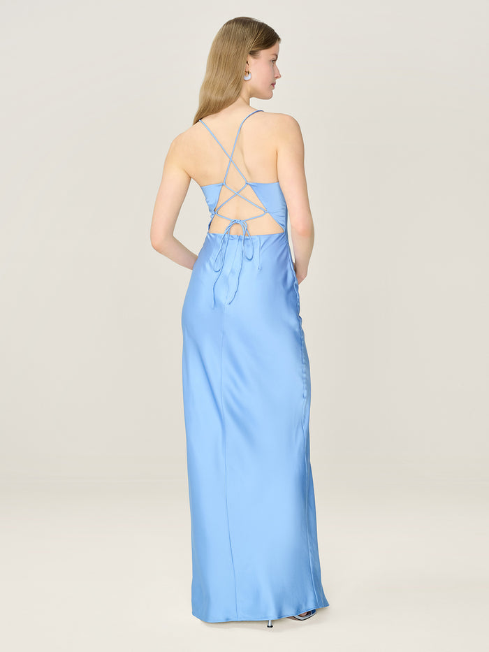 Ginny Dress in Vista Blue