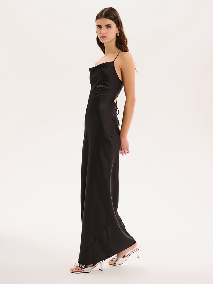 Ginny Maxi Dress in Black
