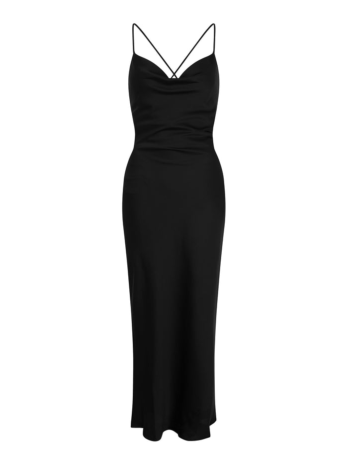 Ginny Maxi Dress in Black
