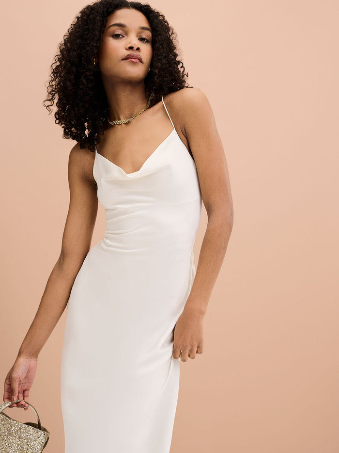 Ginny Maxi Dress in Ivory