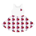 Girls' Ladybug Print Sundress — Cute Sleeveless Summer Dress for Kids - 314 Originals