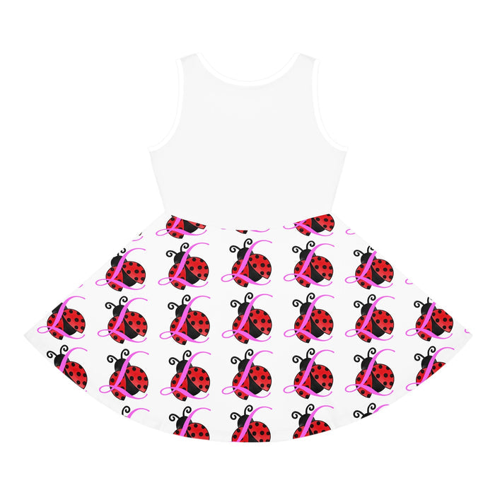 Girls' Ladybug Print Sundress — Cute Sleeveless Summer Dress for Kids - 314 Originals