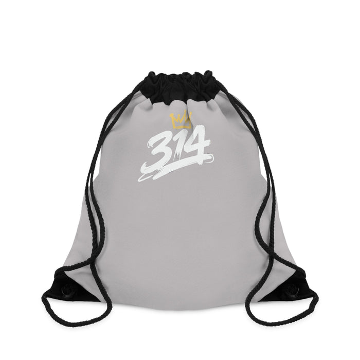 Gray 314 Crown Drawstring Gym Sack - 314 Originals
