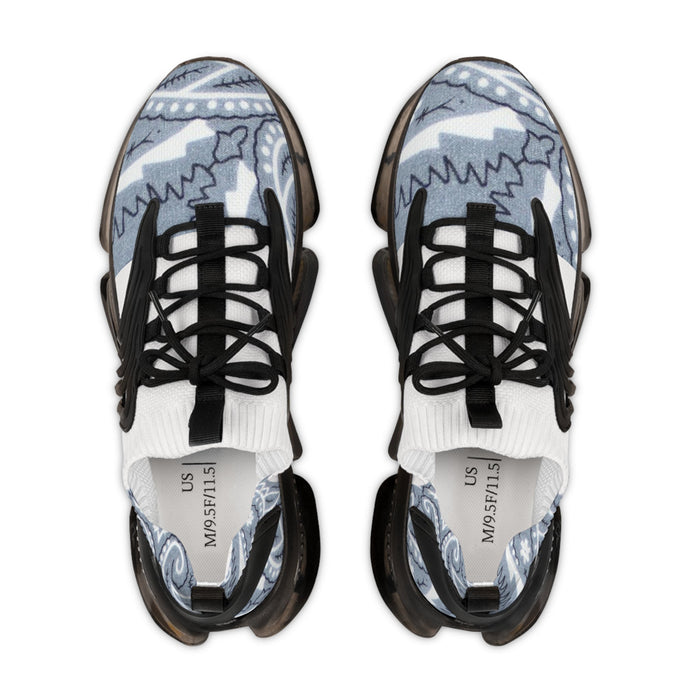 Gray Paisley Mesh Running Sneakers - 314 Originals