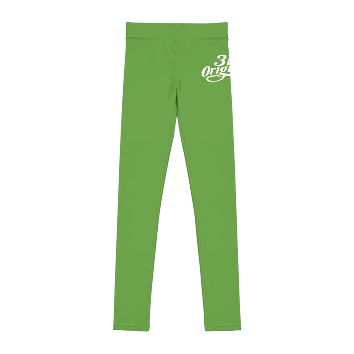 Green 314 Script Kids' Printed Leggings - 314 Originals