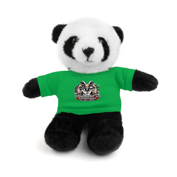 Green T-Shirt Teddy Bear with Custom Graphic — Cute Plush Gift for Kids & Fans