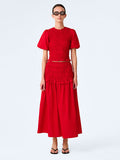 Haley Skirt in Barbados Cherry