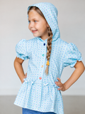 Happy Dots Hoodie Top