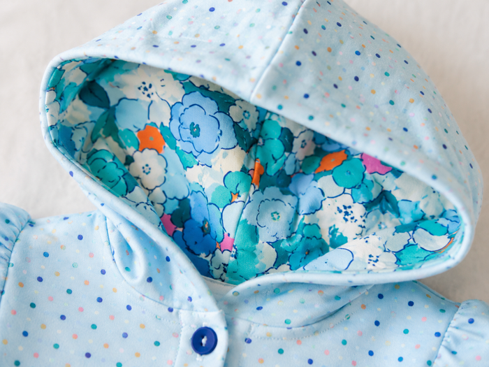 Happy Dots Hoodie Top