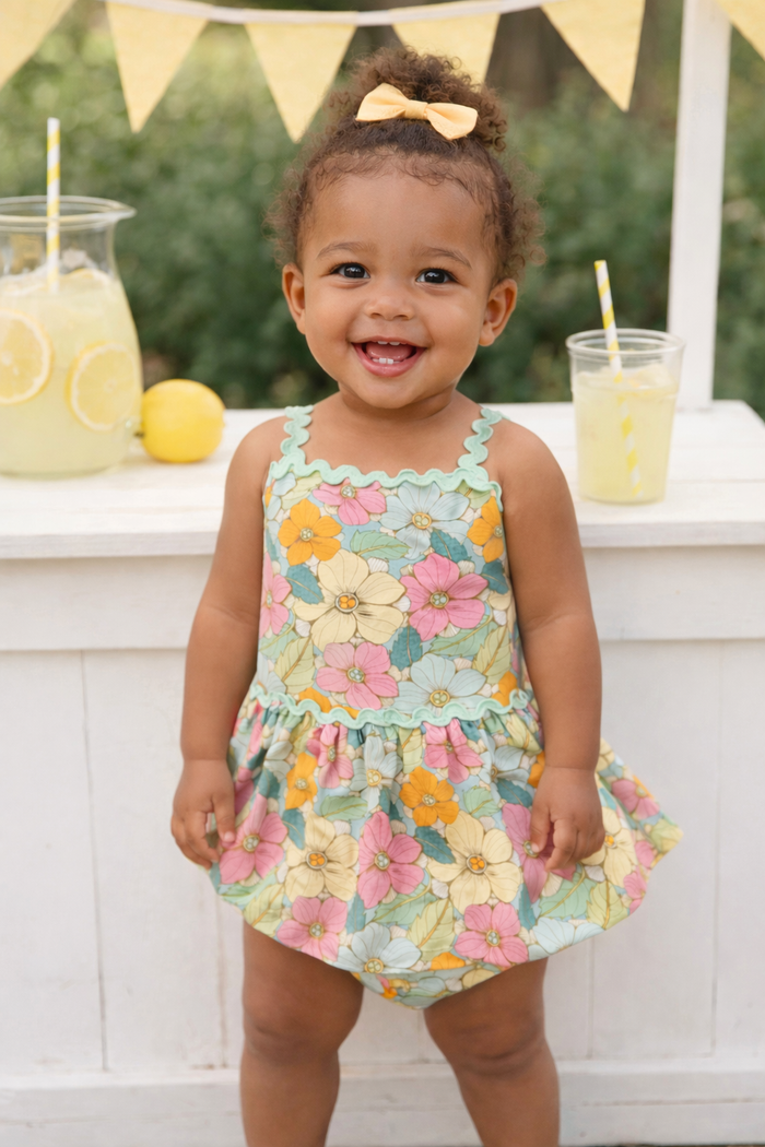 Heirloom Meadow Bubble Romper