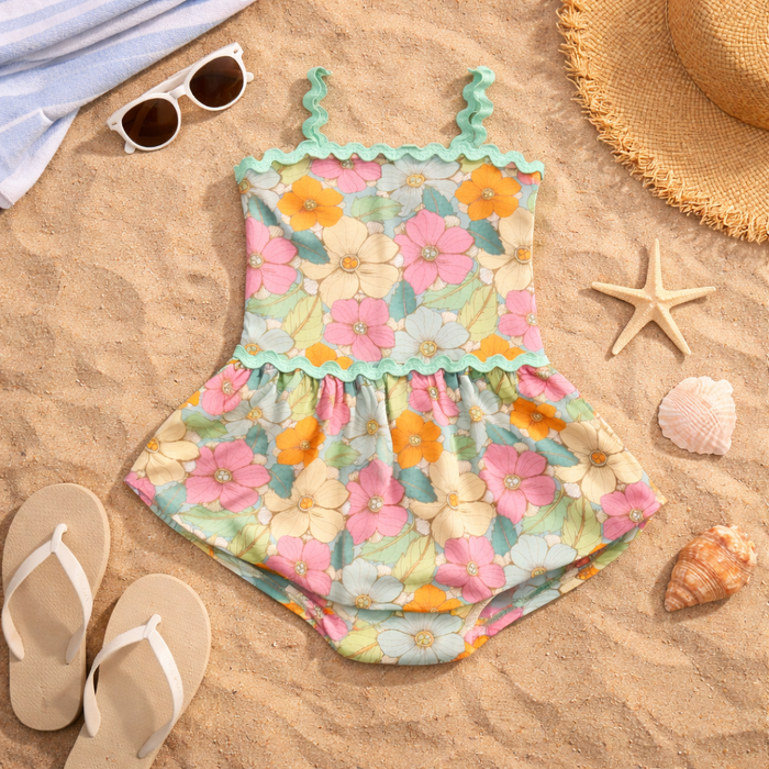 Heirloom Meadow Bubble Romper