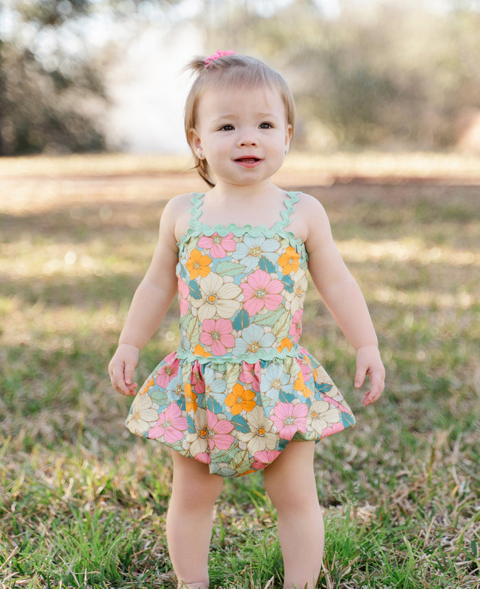 Heirloom Meadow Bubble Romper