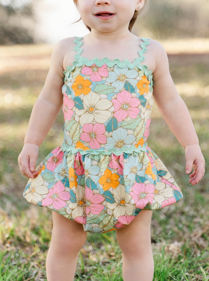Heirloom Meadow Bubble Romper