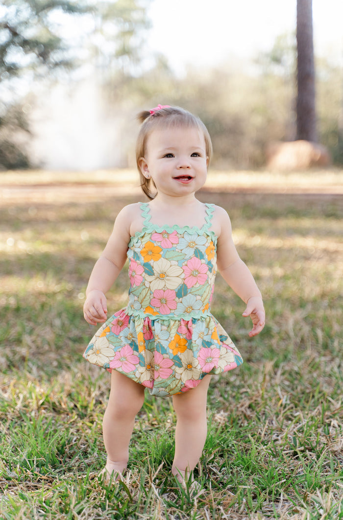 Heirloom Meadow Bubble Romper