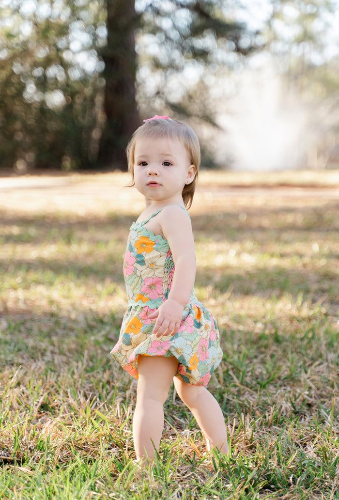 Heirloom Meadow Bubble Romper