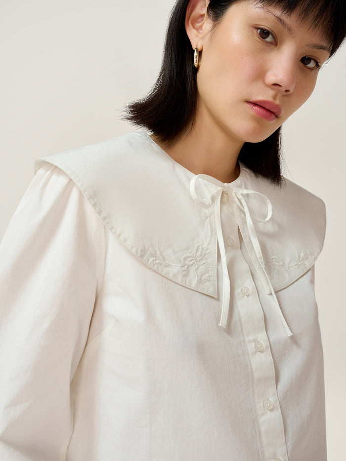 Helena Top in White