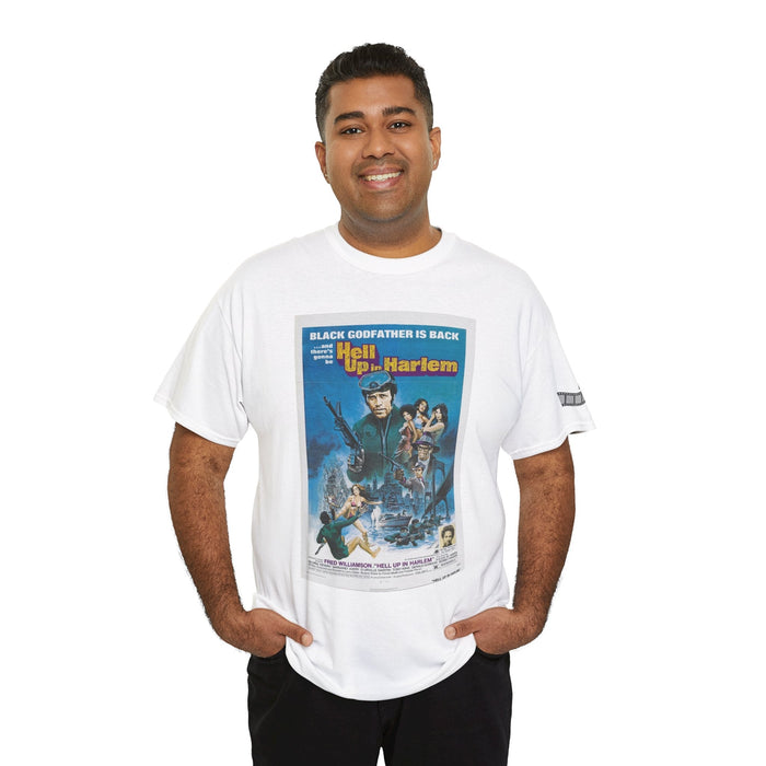 'Hell Up in Harlem' Retro Blaxploitation Graphic Tee - 314 Originals