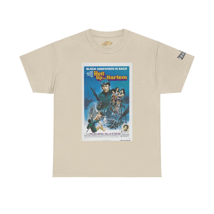 'Hell Up in Harlem' Retro Blaxploitation Graphic Tee - 314 Originals