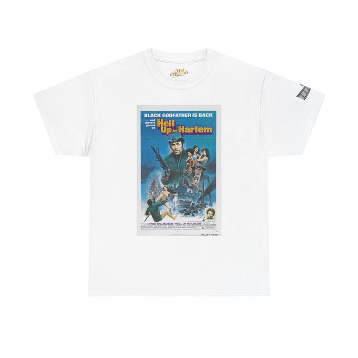 'Hell Up in Harlem' Retro Blaxploitation Graphic Tee - 314 Originals