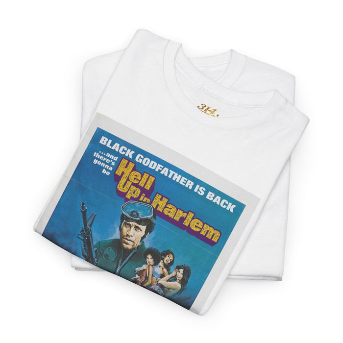 'Hell Up in Harlem' Retro Blaxploitation Graphic Tee - 314 Originals