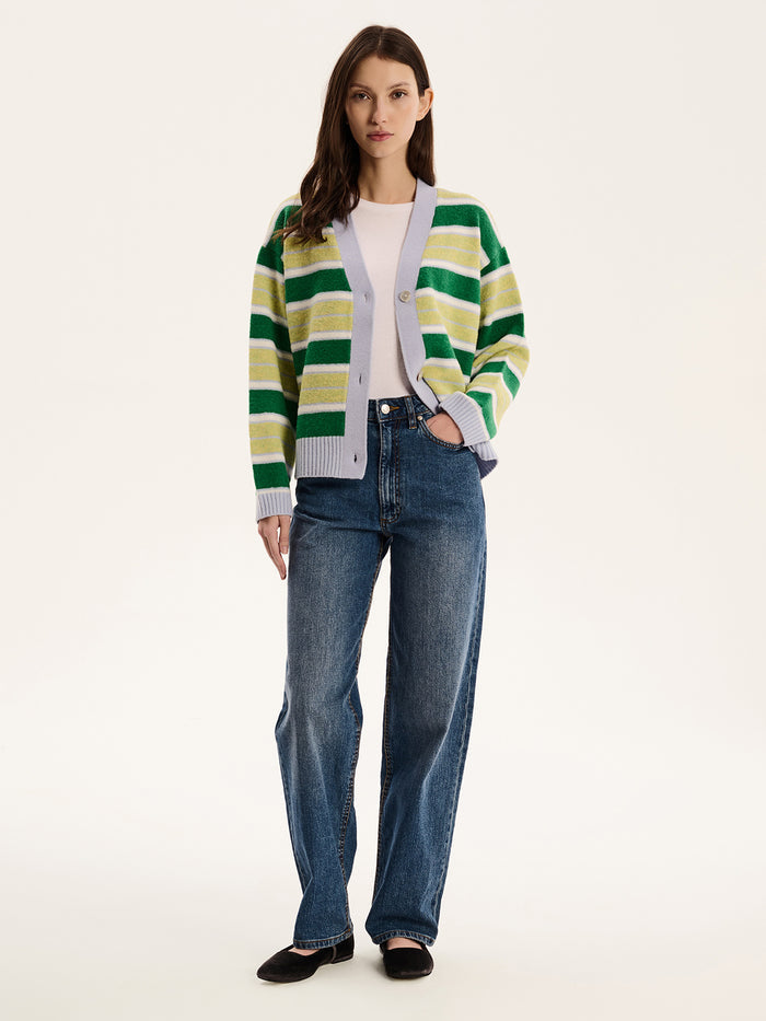 Henni Stripe Cardigan