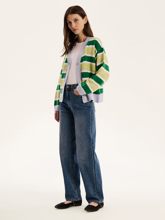 Henni Stripe Cardigan