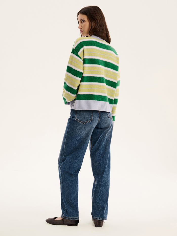 Henni Stripe Cardigan